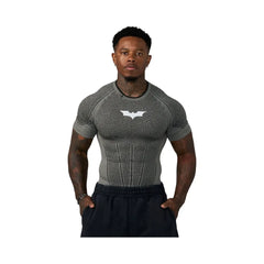 YoungLA Batman Compression Tees 'Grey Green'
