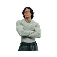 YoungLA Batman Compression Longsleeves 'Off White'