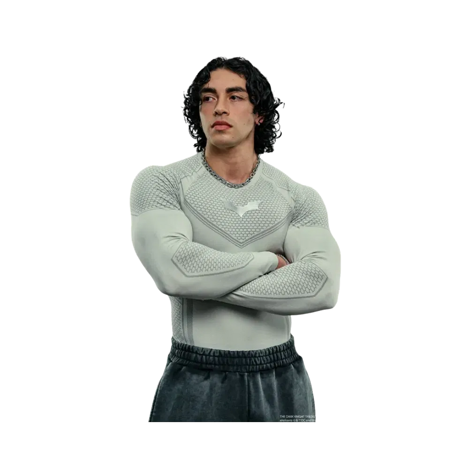 YoungLA Batman Compression Longsleeves 'Off White'