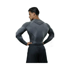 YoungLA Batman Compression Longsleeves 'Dark Grey'