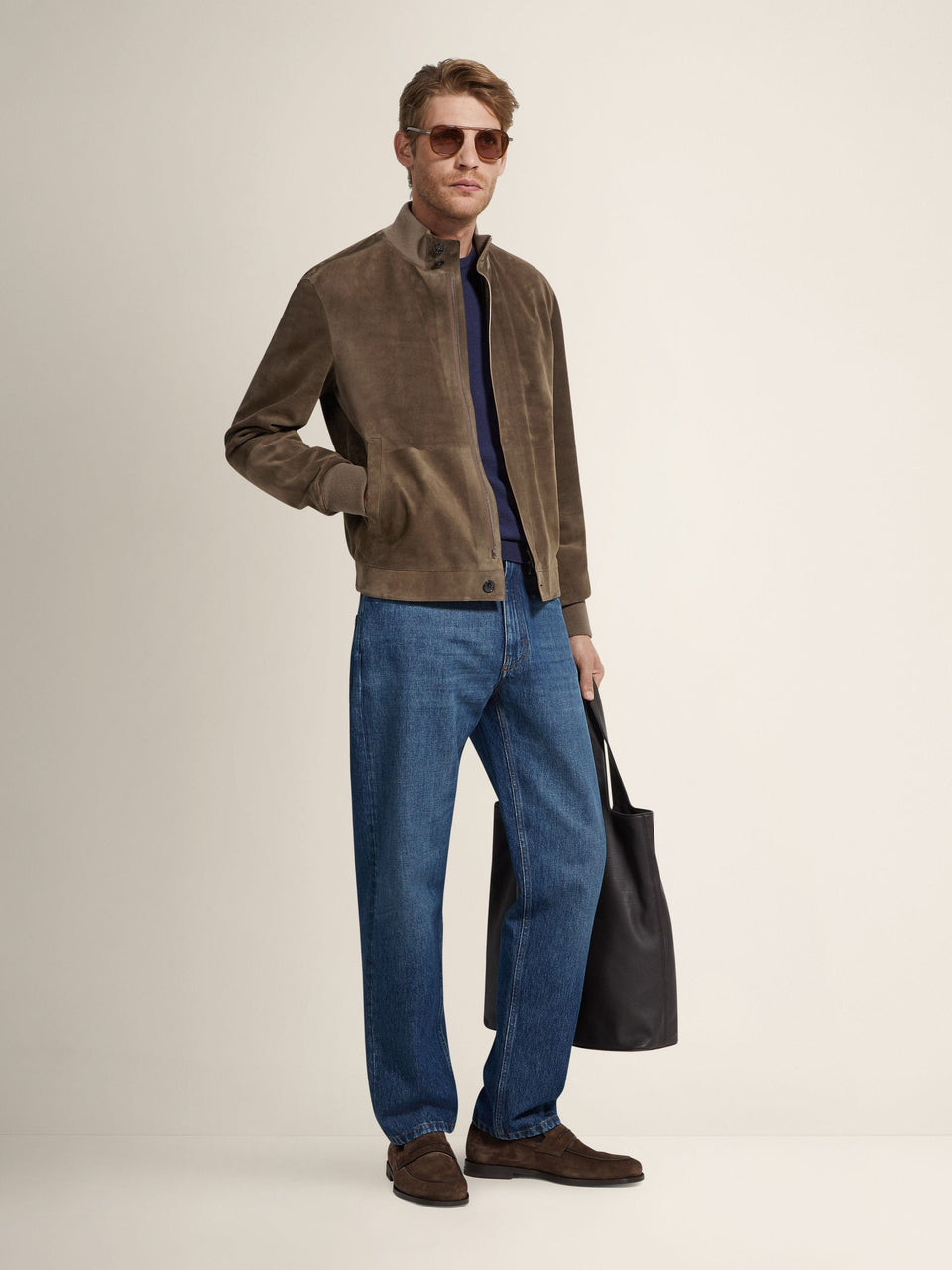 Zegna Leather Blouson