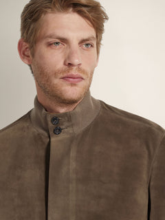 Zegna Leather Blouson