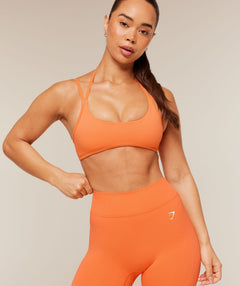 Women's Gymshark Gymshark X Bratz Shorts Dayglow Peach