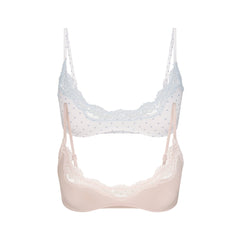 Fits Everybody Lace Scoop Bralette 2-pack