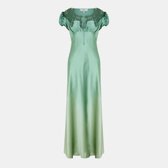 Silk Long Maxi Dress