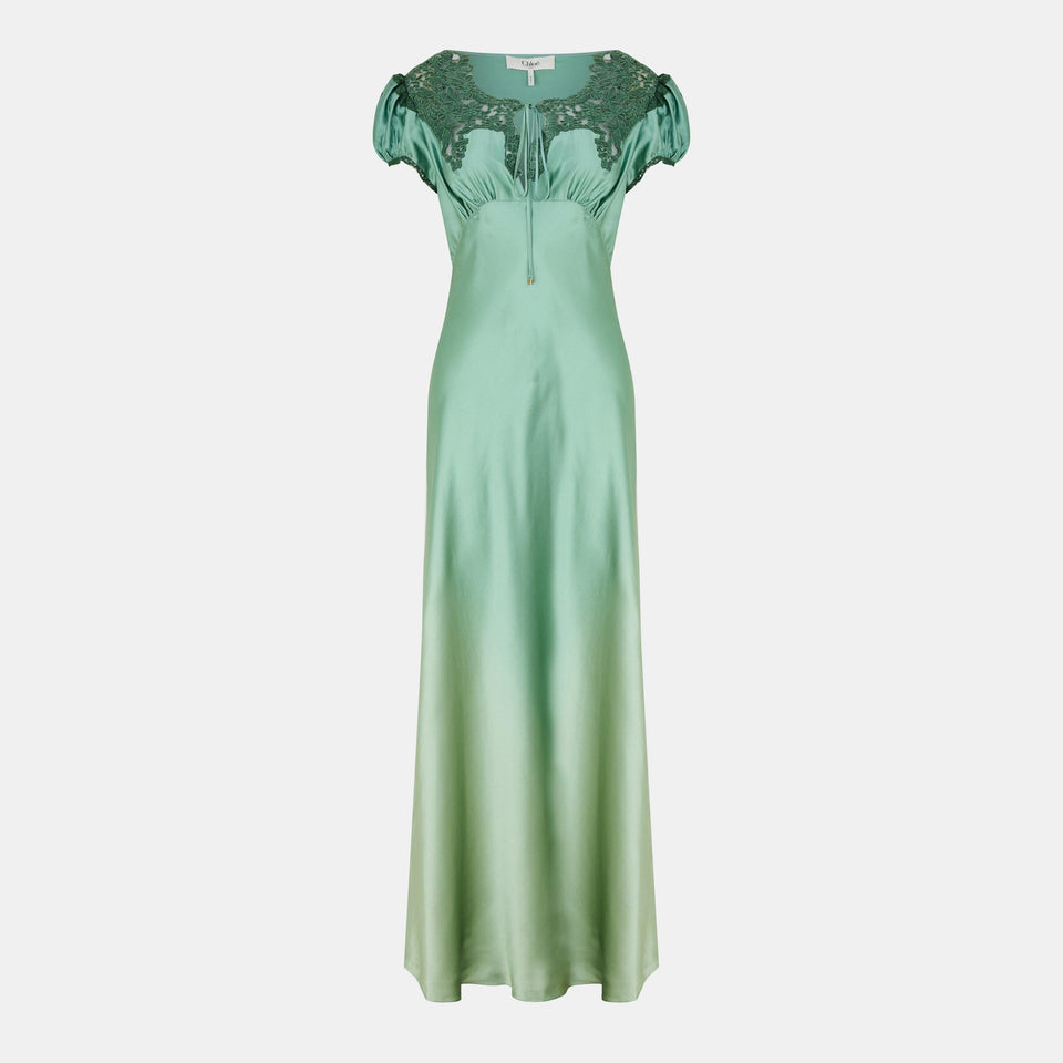 Silk Long Maxi Dress