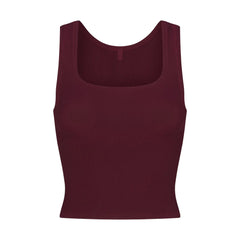 Skims Soft Lounge Tank Bordeaux