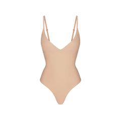 Skims Body Push-Up Thongs Bodysuit Clay