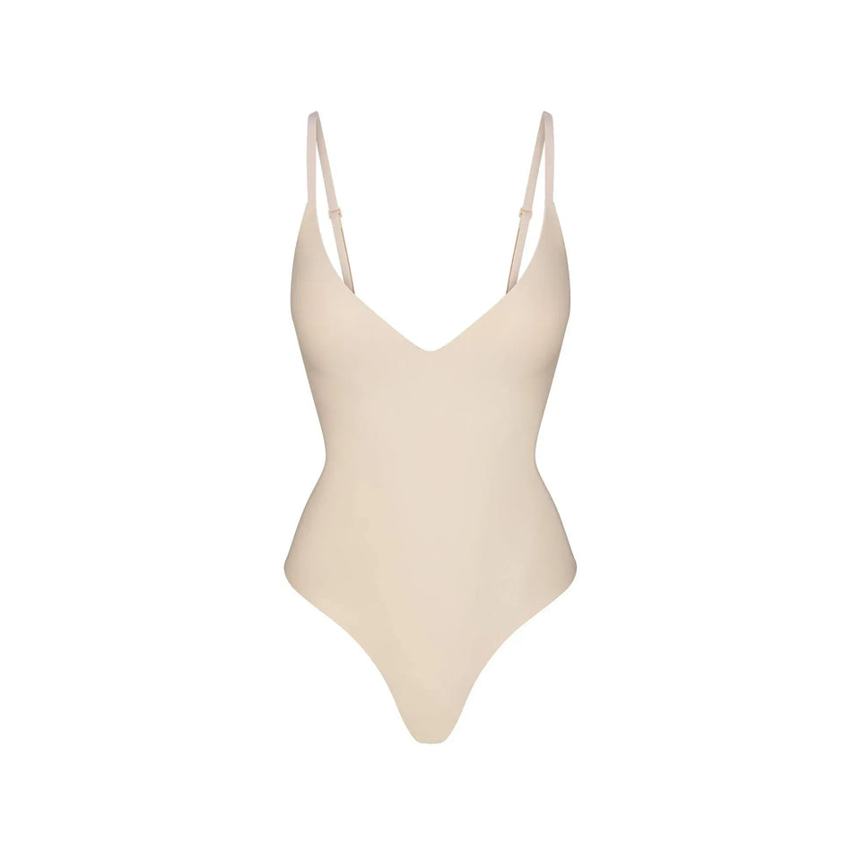Skims Body Push-Up Thongs Bodysuit Sand
