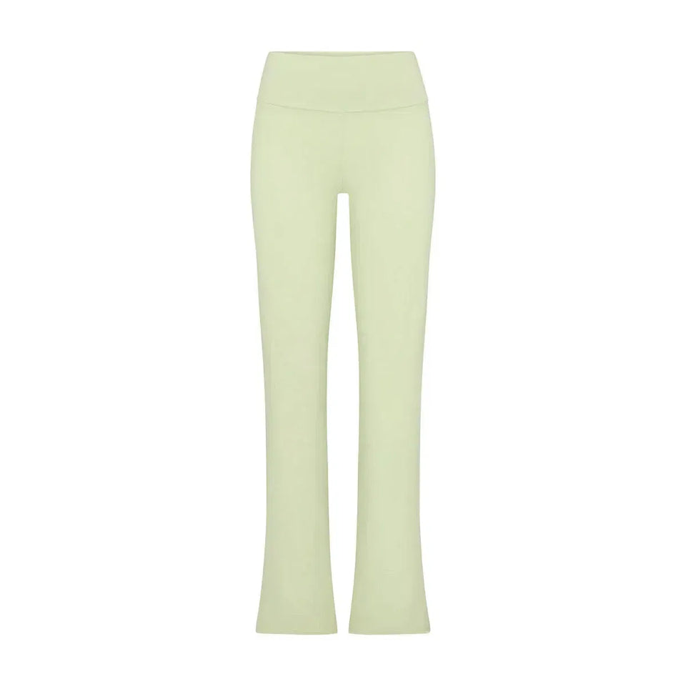 Skims Cotton Jersey Foldover Pant Pistachio