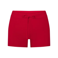 Skims Cotton Jersey Short Sugar Cranberry