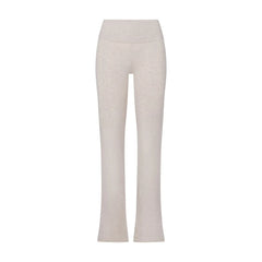 Skims Cotton Jersey Foldover Pant Heather Oatmeal