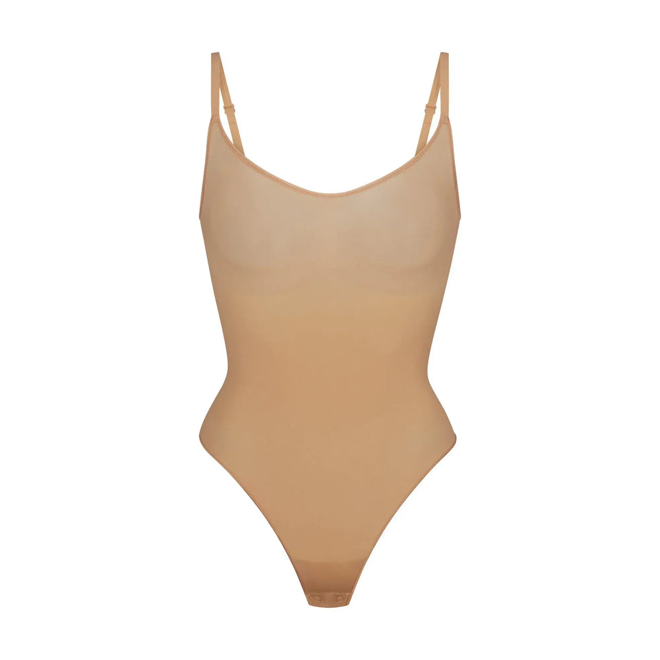 Skims Everyday Sculpt Bodysuit Ochre