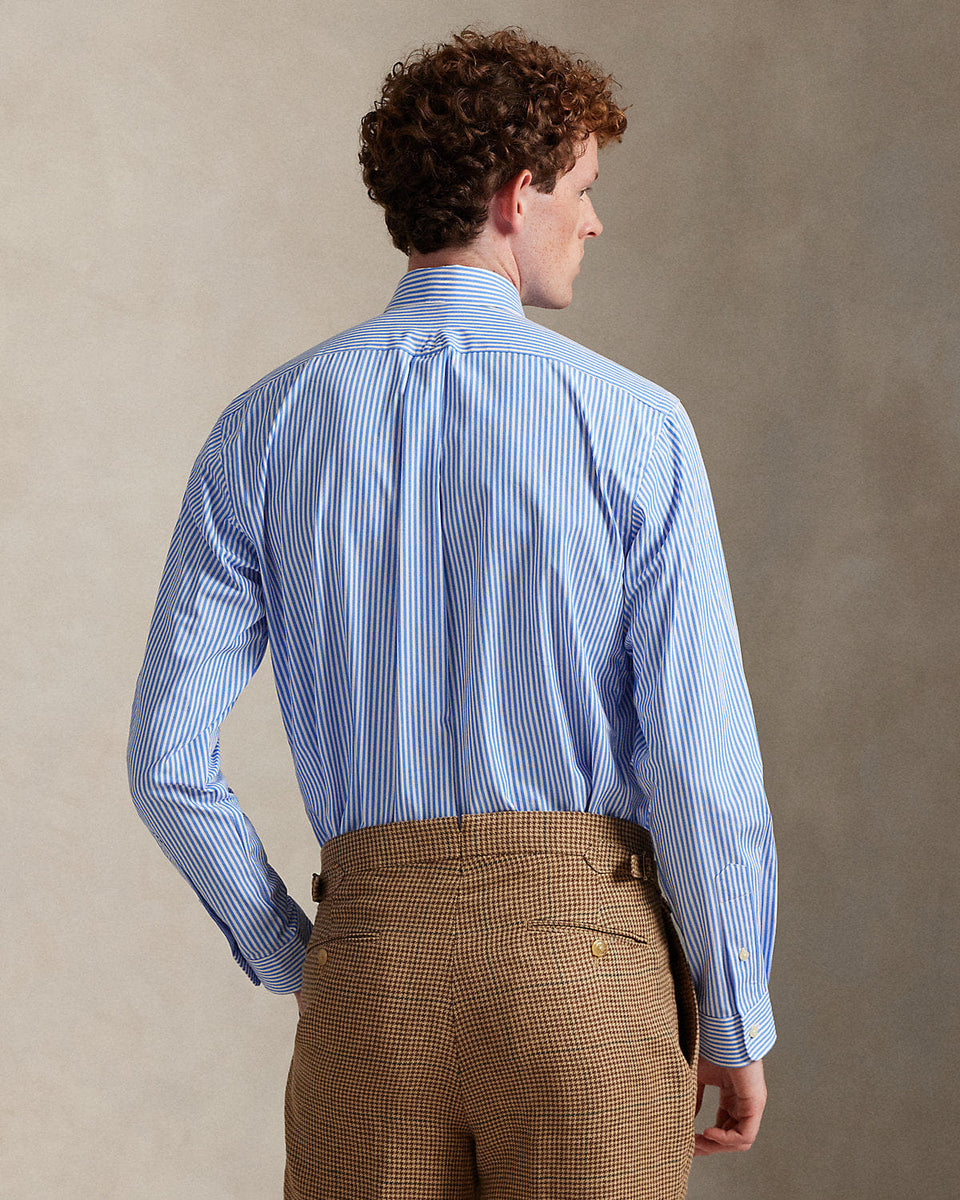 Ralph Lauren Striped Stretch Poplin Shirt All Fits