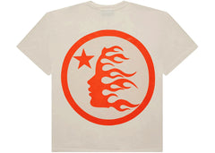 Hellstar Classic T-Shirt (Regular Print) White/Orange