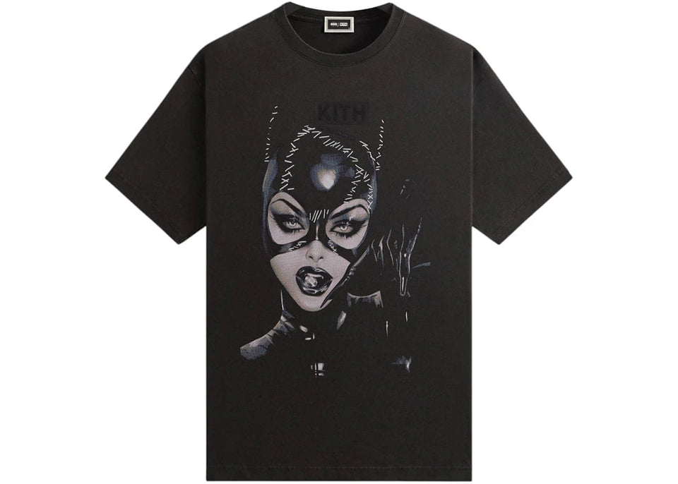 Kith x Batman Selina Kyle Vintage T-Shirt Black