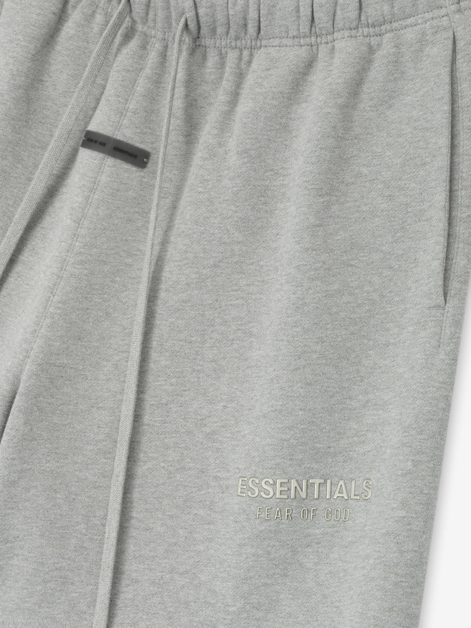 Fear of God Essentials Classic Fleece Sweatshort Concrete Heather