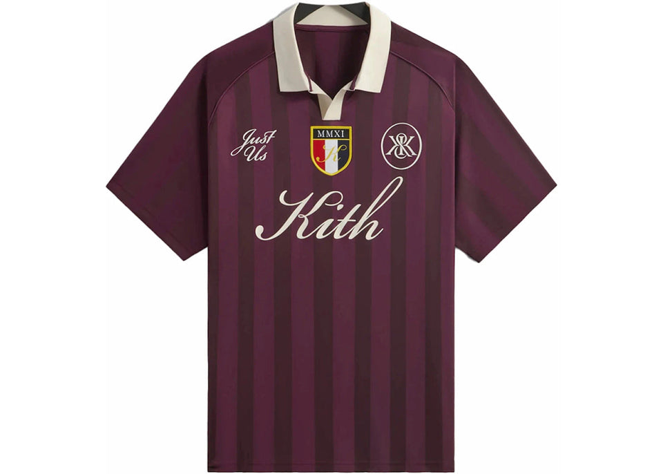 Kith Shadow Stripe Marcel Soccer Jersey Rave