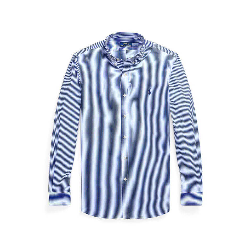 Stripe Poplin Slim Fit Shirt
