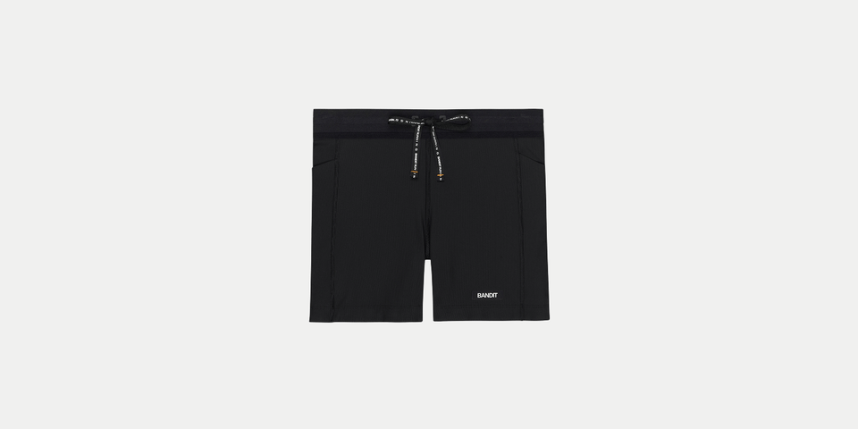 Bandit Stamina 5 Womens Compression Shorts Black 1St Gen