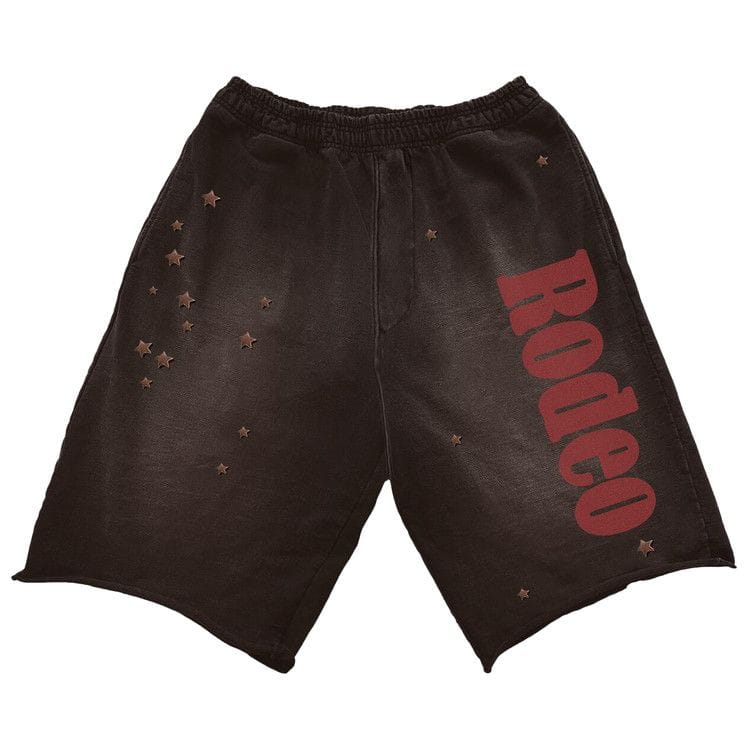 Cactus Jack by Travis Scott x Sp5der Days Before Rodeo Shorts Brown