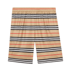 Supreme x Burberry Icon Stripe Silk Twill Shorts (Burberry Exclusive) Archive Beige