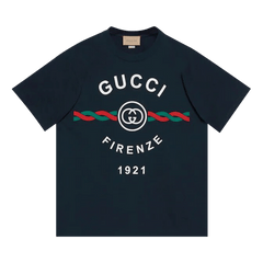Gucci Firenze 1921 T-Shirt Dark Blue