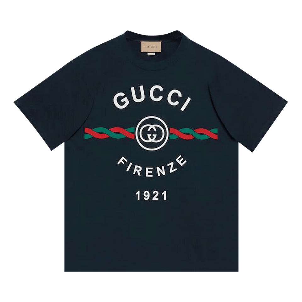 Gucci Firenze 1921 T-Shirt Dark Blue