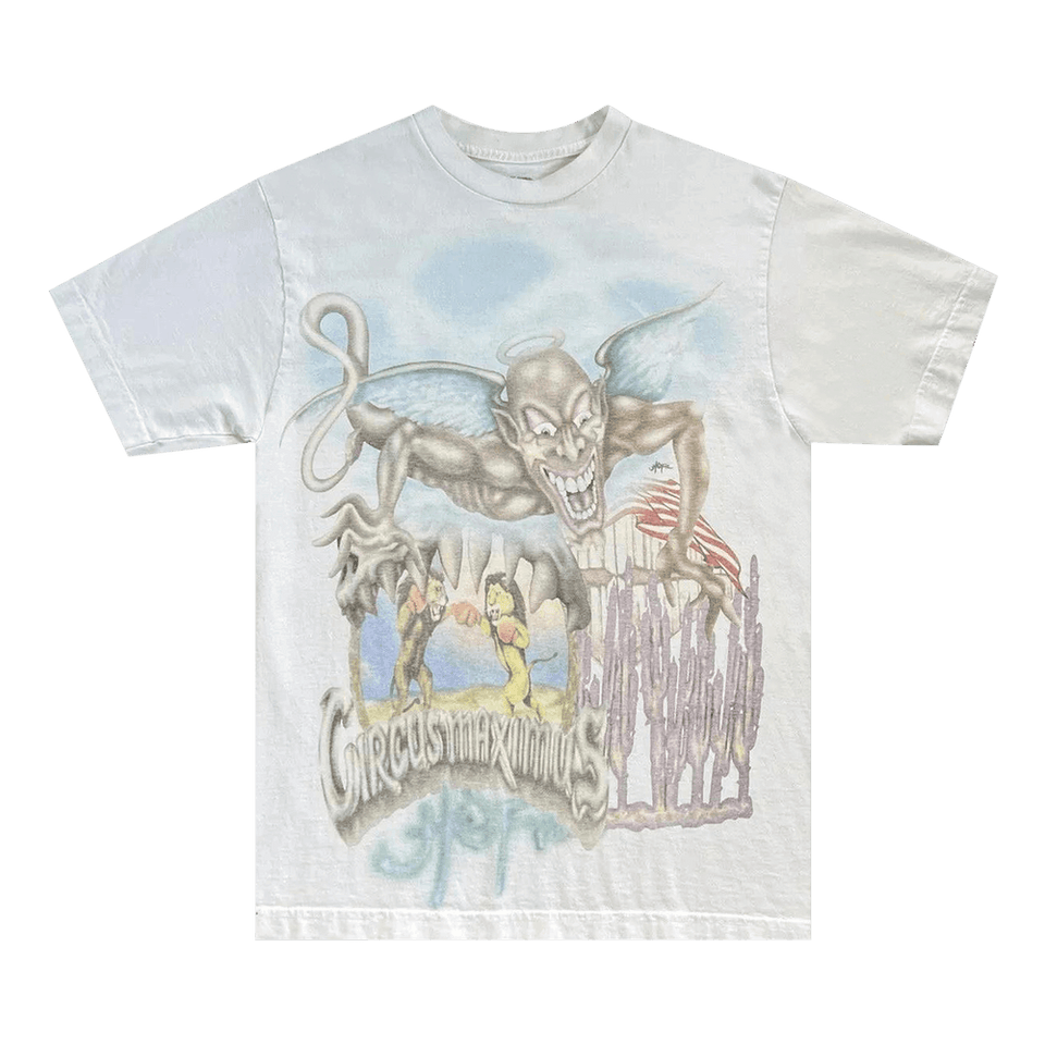 Cactus Jack by Travis Scott Utopia Circus Maximus Tour III T-Shirt White