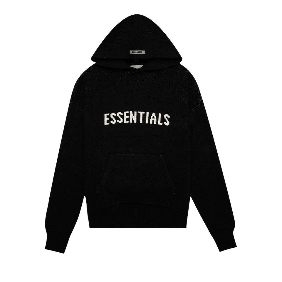 Fear of God Essentials Knit Sweater Black
