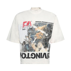 RIVINGTON roi Rebis Critical Proximity T-Shirt Max White