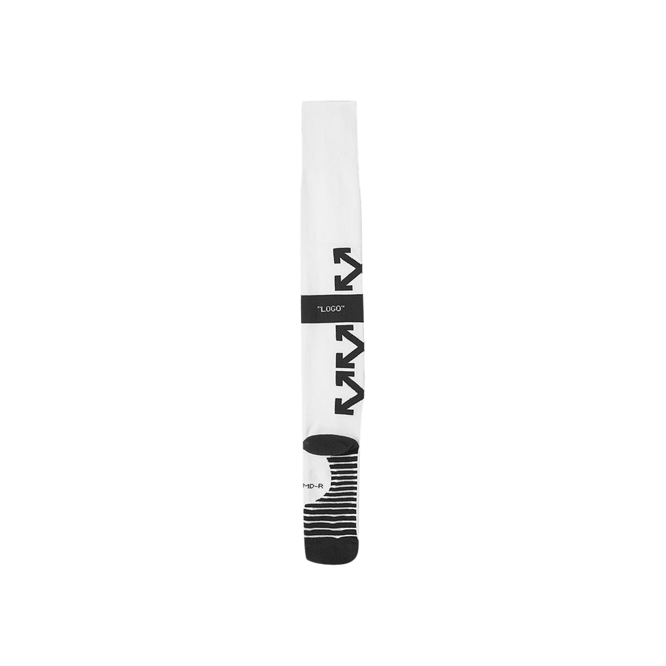Off-White x Nikelab Mercurial NRG x Football Socks White/Black/White