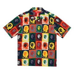 Supreme Che Rayon Shorts-Sleeve Shirt Multicolor