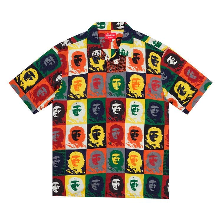 Supreme Che Rayon Shorts-Sleeve Shirt Multicolor