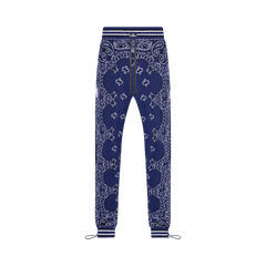 Amiri Bandana B-Ball Sweatpants Blue/Black