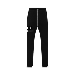 Amiri Bar Sweatpant Black