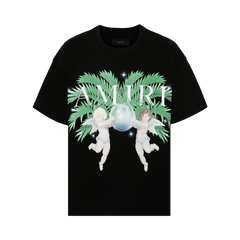 Amiri Airbrush Cherub T-Shirt Black