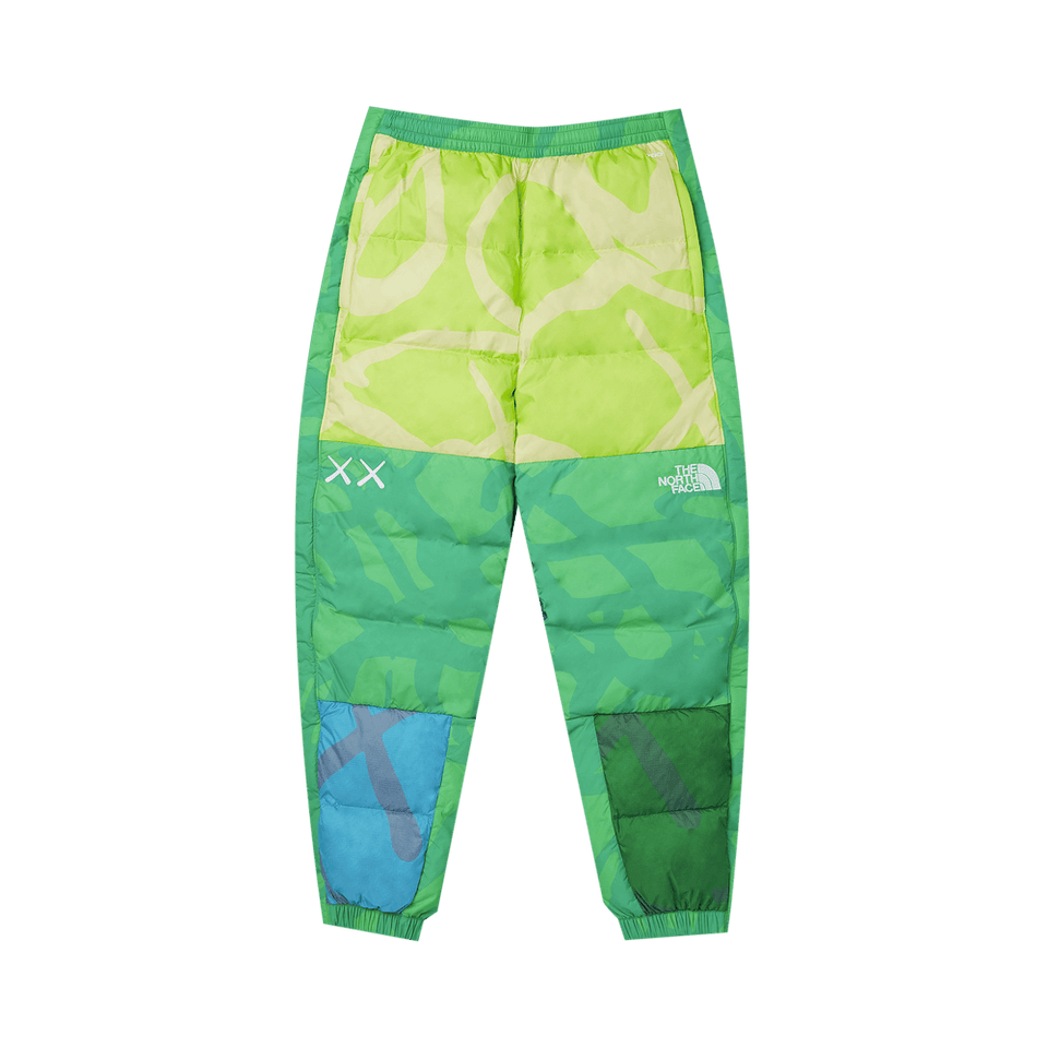 The North Face x KAWS Retro 1996 Nuptse Pant Safety Green