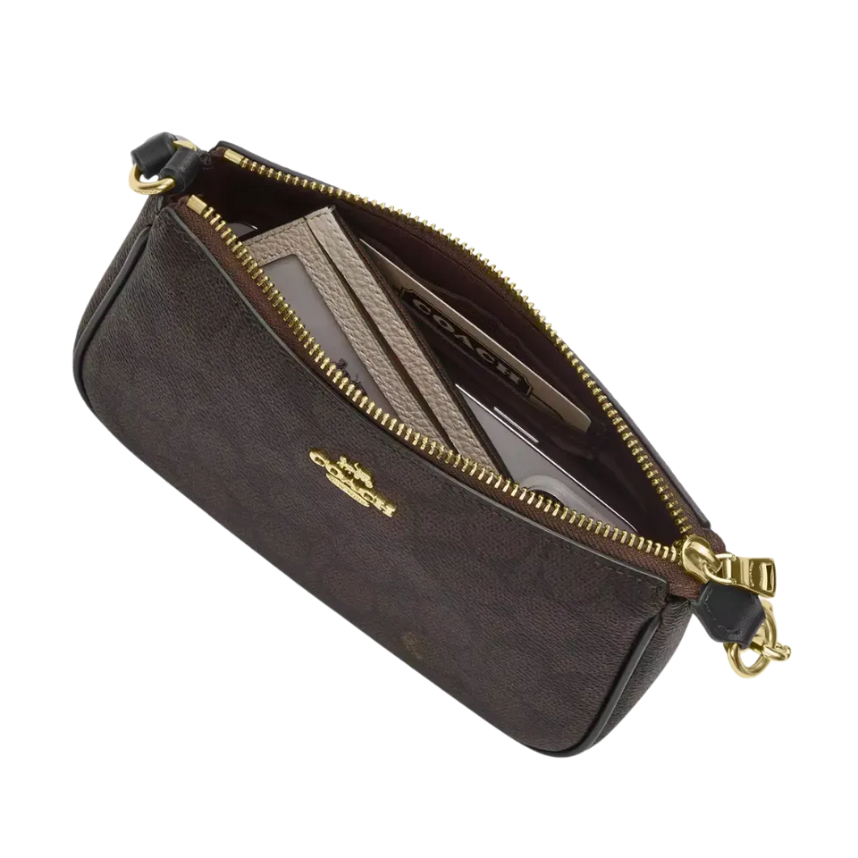 Coach Nolita 19 Pebbled Leather Dark Stone
