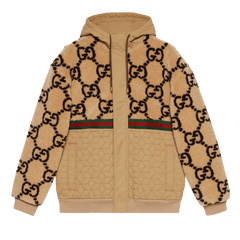 Gucci GG Jacquard Jacket Beige/Ebony