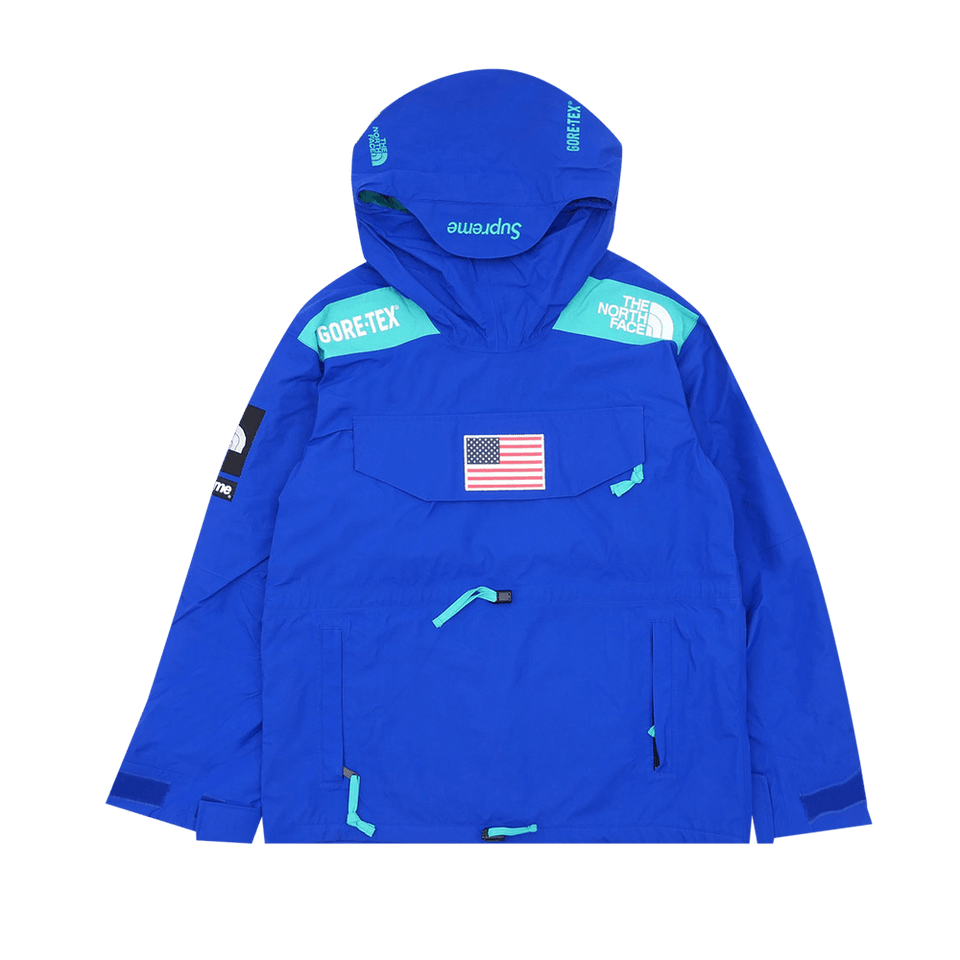 Supreme x The North Face Trans Antarctica Expedition Pullover Jacket Royal