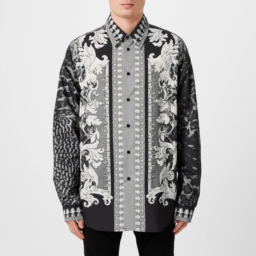 Long-Sleeve Plain Shirt