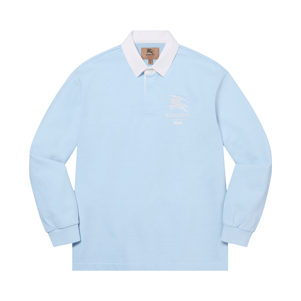 Supreme x Burberry Rugby Pale Blue