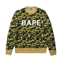 BAPE ABC CAMO Crewneck 'Green'