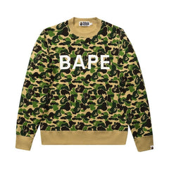 BAPE ABC CAMO Crewneck 'Green'