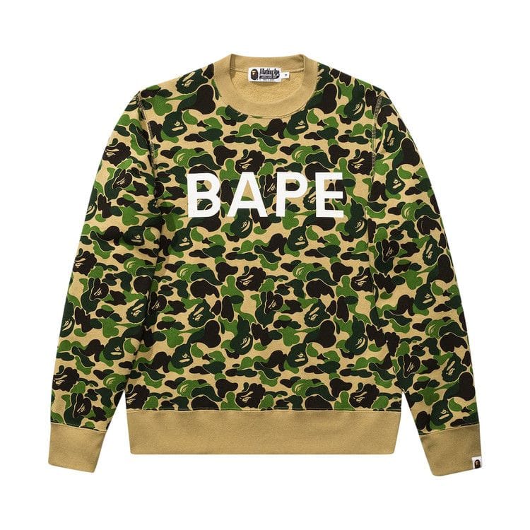 BAPE ABC CAMO Crewneck 'Green'