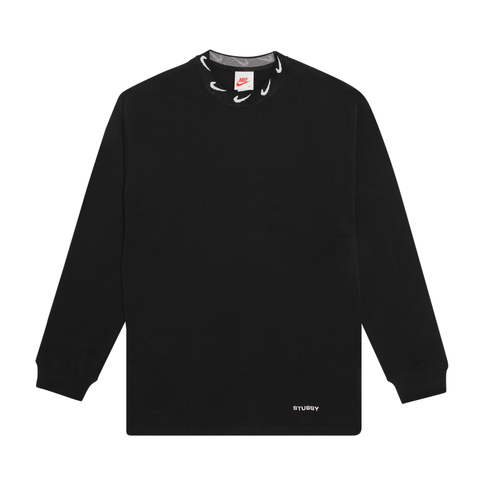 Nike x Stussy NRG BR Long-Sleeve Knit Top Black