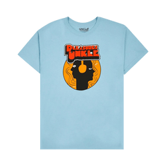 Pleasures Headphones T-Shirt Carolina Blue