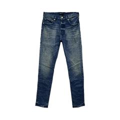 PURPLE BRAND Low Rise Slim Jeans Western Blue