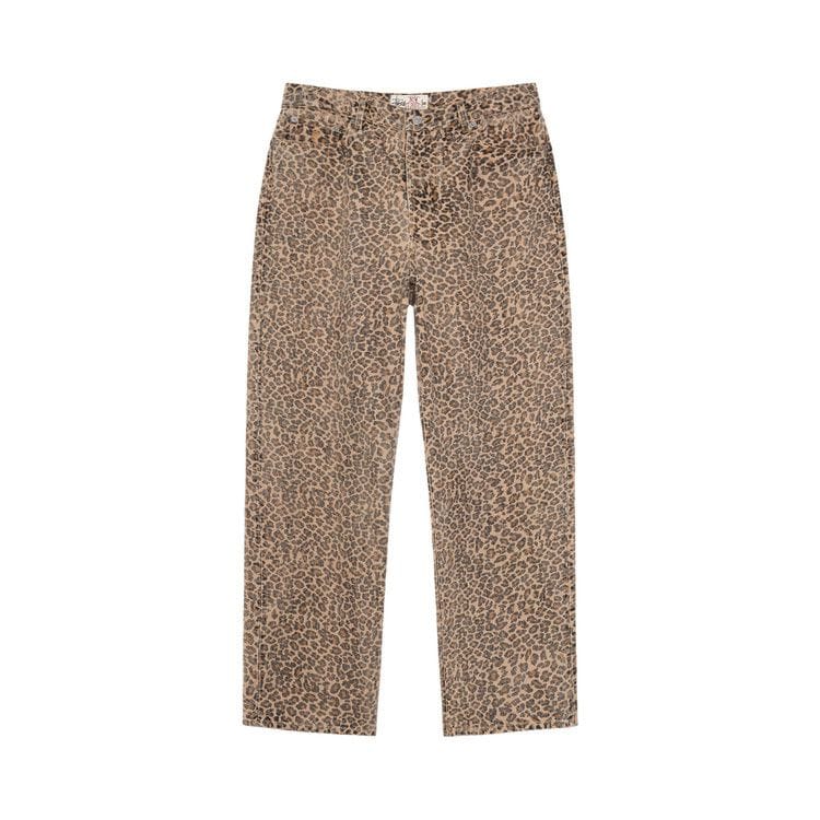 Stussy New Classic Jean Denim Leopard